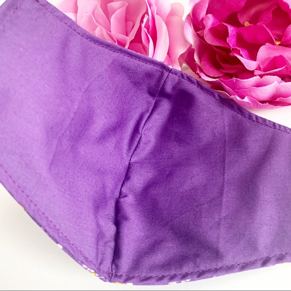 3 for $25 Triple Layer Handmade Face Mask - Picture 3 of 5